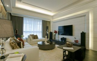 中式风格公寓大气客厅设计