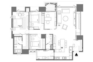 中式风格公寓大气设计图