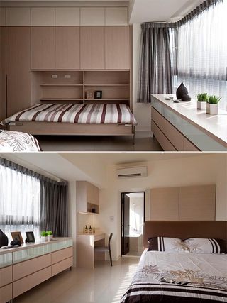 现代简约风格公寓简洁卧室设计