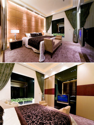 中式风格奢华豪华型卧室装修效果图