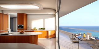 地中海风格度假别墅奢华豪华型露台花园走廊设计