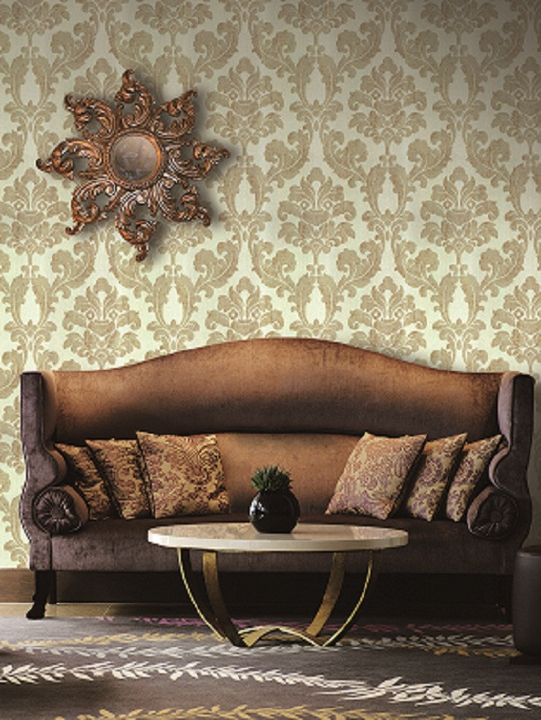 欧式古典风格大气简约 客厅卧室壁纸