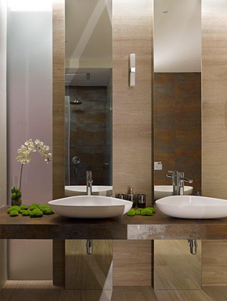 现代简约风格公寓温馨卫浴用品改造