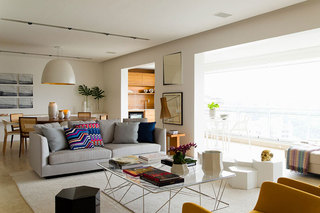 公寓温馨金色140平米以上客厅沙发效果图