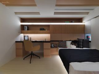 北欧风格复式舒适卧室设计图纸