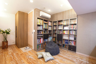 简约风格公寓温馨书房效果图
