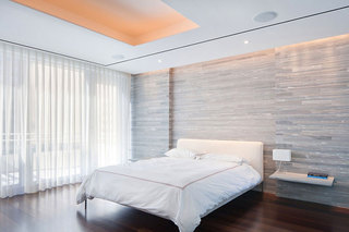 简约风格公寓温馨灰色豪华型140平米以上卧室床效果图