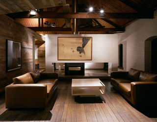 现代简约风格原木色客厅旧房改造海外家居