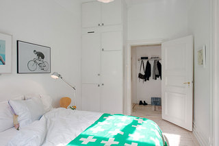 现代简约风格艺术白色卧室改造