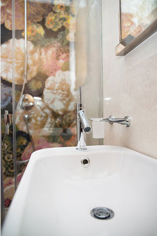 现代简约风格公寓黑白100平米卫浴用品设计图纸