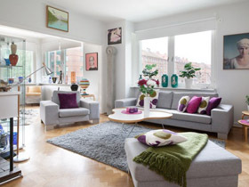 98平方米的舒适 斯德哥尔摩小确幸公寓