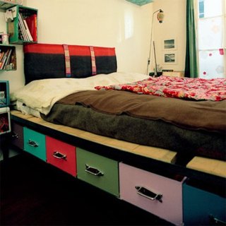24个小房间卧室存储空间灵感床图片