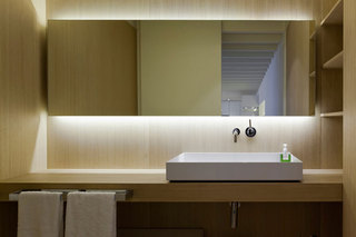 loft风格公寓简洁原木色卫浴用品设计图纸