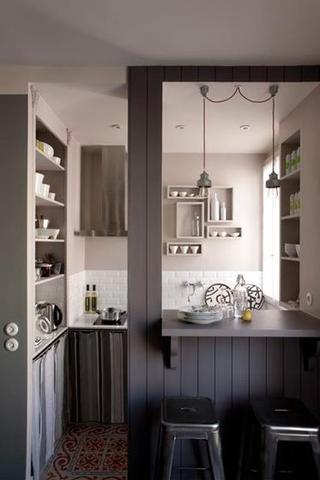 现代简约风格公寓艺术厨房改造