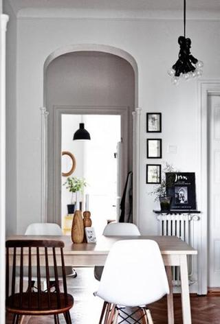 现代简约风格时尚白色客厅装潢
