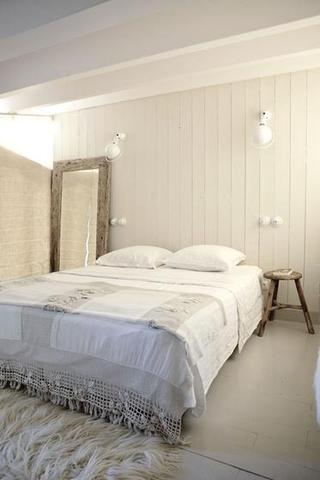 欧式风格时尚白色卧室海外家居