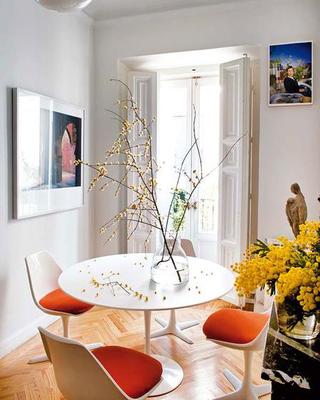现代简约风格舒适暖色调客厅设计