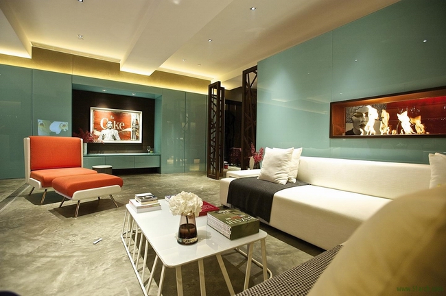 现代酒店式公寓设计 色彩搭配是关键