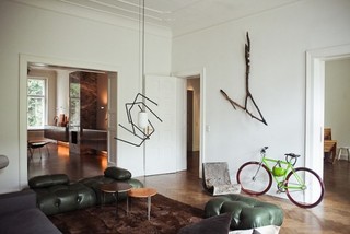 老房翻新改造 充满艺术气质的德国公寓
