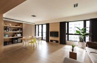 台湾淡雅清新公寓设计