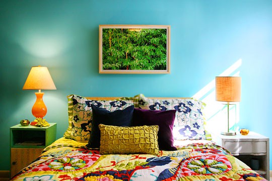 色彩大作战之卧室篇 卧室也要多姿多彩