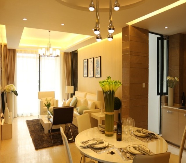 70平米的两室一厅 温馨精致的小户型家_齐家网装修效果图