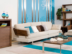 质感与美感的融合 曲美时尚现代客厅沙发