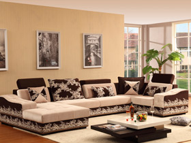 清新文艺魅力复古范 7款沙发客厅搭配