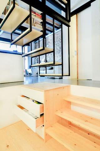 现代简约风格舒适绿色储藏室旧房改造家装图