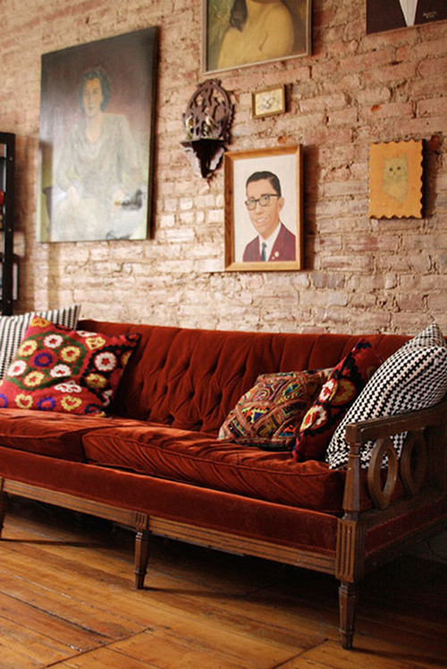 现代简约、新中式、宜家风格、美式客厅沙发区集锦