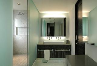 现代简约风格公寓舒适白色卫浴用品设计