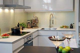 简约风格公寓舒适原木色90平米厨房改造