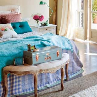 欧式风格公寓古典粉色卧室效果图