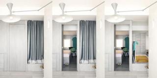 现代简约风格单身公寓灰色卧室改造