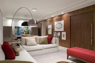 现代简约风格舒适白色客厅沙发改造