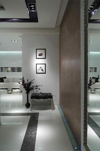 现代简约风格白领公寓时尚灰色过道设计