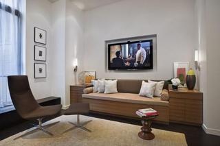 简约风格公寓简洁米色100平米阁楼沙发效果图