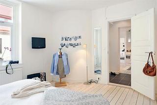 北欧风格公寓舒适白色装修效果图