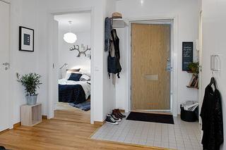 北欧风格公寓简洁白色装修图片