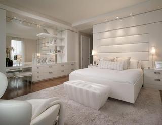 欧式风格公寓时尚白色阁楼设计