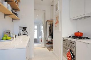 北欧风格一居室简洁厨房改造