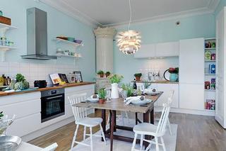 北欧风格公寓浪漫整体厨房装潢