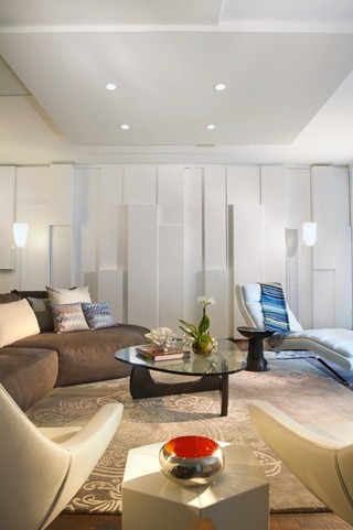 150平米超现代风格简易三居室