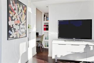 北欧风格单身公寓简洁设计图