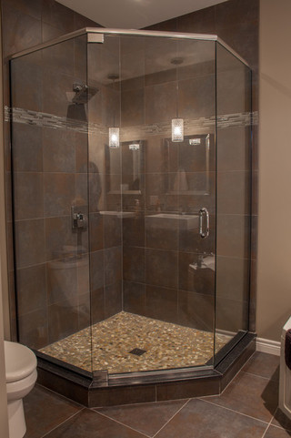 现代简约风格2014年别墅现代简洁整体淋浴房图片