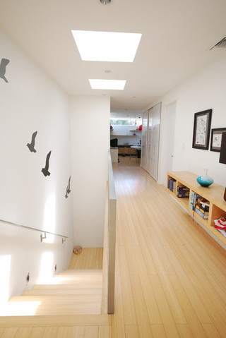 现代简约风格卧室三层小别墅实用别墅楼梯设计图设计图纸