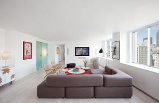 现代简约风格客厅单身公寓厨房简单实用2012简约客厅效果图