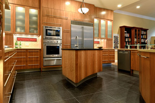 现代简约风格餐厅一层别墅实用客厅2014整体厨房设计