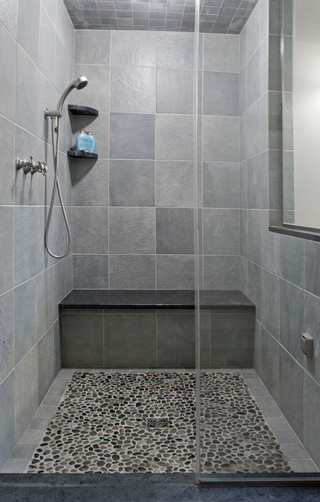 欧式风格客厅三层连体别墅大气品牌淋浴房订做