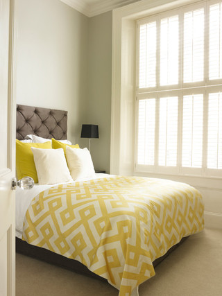 房间欧式风格精装公寓浪漫卧室单人沙发床效果图
